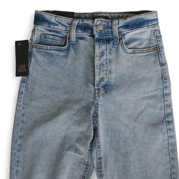 Wild Fable Highest Rist 90s Straight Jeans Light Wash 00/24 - Picture 5 of 12